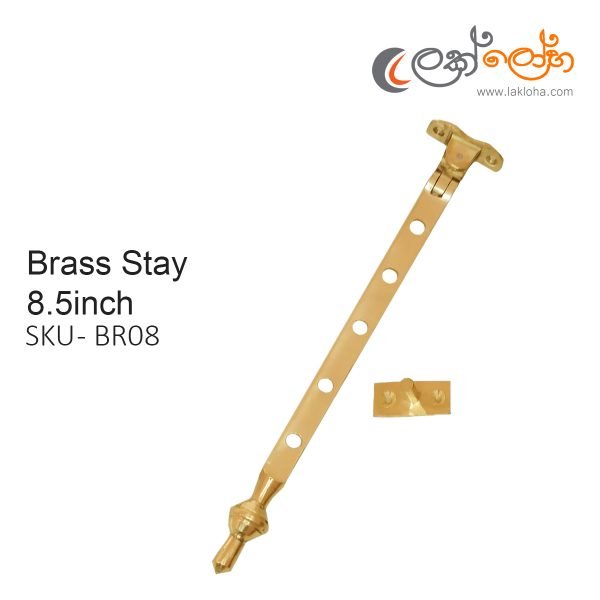 Brass stay-8-5-inch